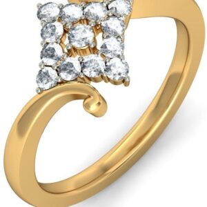 BlueStone The Princess Gold Diamond 18 K Ring
