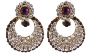 SP Jewellery Rhodium Alloy Dangle Earring