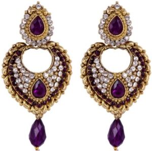 SP Jewellery Rhodium Alloy Dangle Earring