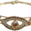 Taj Pearl Alloy Cuff