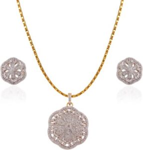 Heena Jewellery Alloy ,  Brass Jewel Set