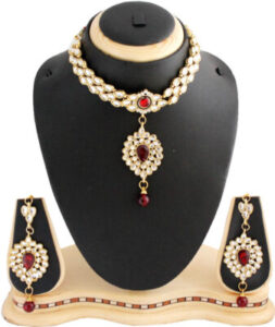 Being Women Elegant Multicolor Traditional Ethinic Alloy Jewel Set