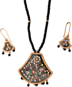 MKJewellers Copper Jewel Set