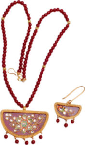 MKJewellers Copper Jewel Set