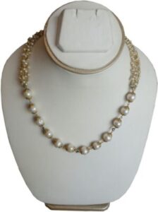 Sri Bansilal Pearls Pearls Tara Mala Mother of Pearl Jewel Set