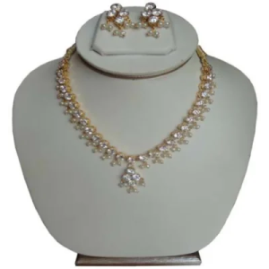 Sri Bansilal Pearls Alloy Jewel Set