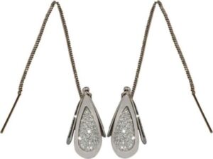 Sparkling Drop Fashion Sparkle Stainless Steel Dangle Earring