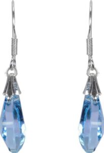 Pearl Paradise Complete Women - (A) Swarovski Crystal Silver Dangle Earring