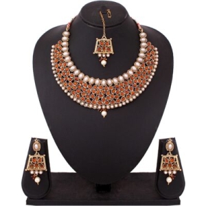 Vendee Fashion Brass Jewel Set